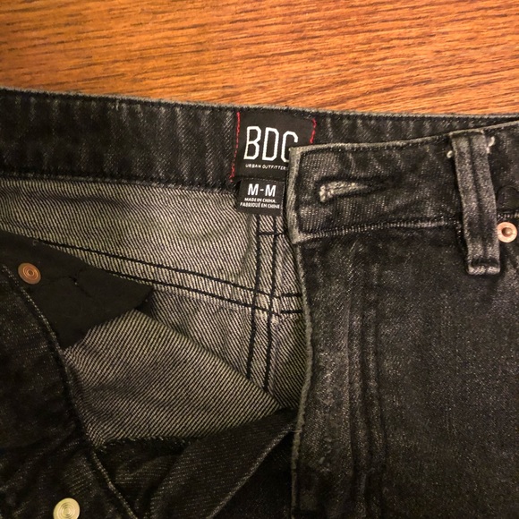 Urban Outfitters black distressed denim skirt - Picture 7 of 9